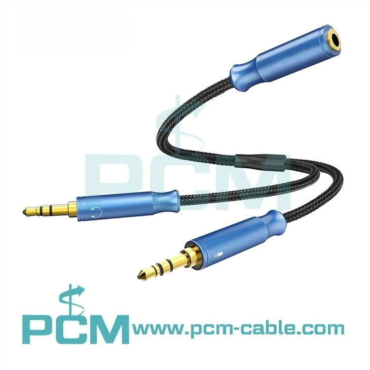 3.5mm Suab Stereo Y Splitter Extension Cable