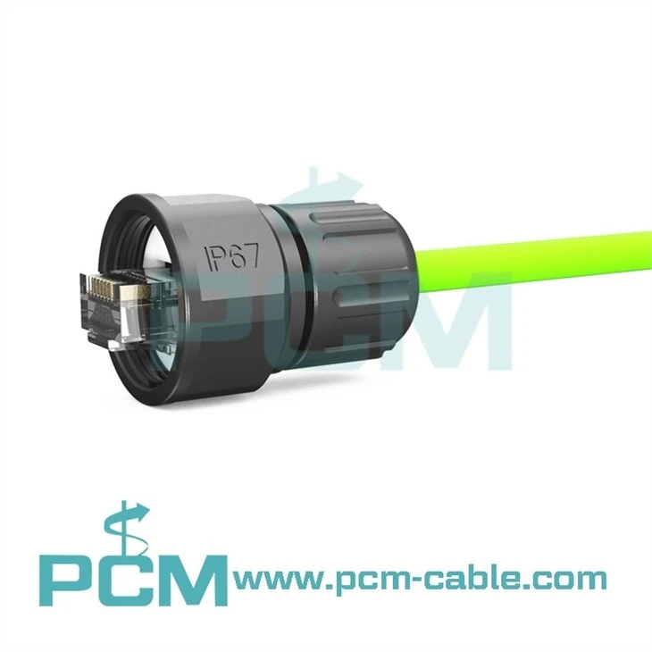 RJ45 Male Outdoor LAN Coupler Adapter