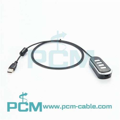 RJ9 rau USB Headset Adapter
