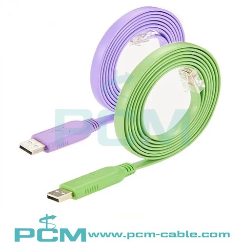 Rollover Cable USB rau RJ45 rau Cisco