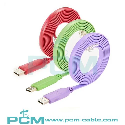 USB rau RJ45 Rollover Cable
