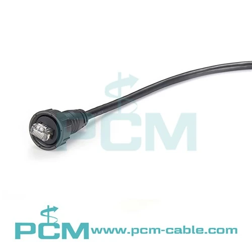 Waterproof RJ45 Connector IP67 Txiv neej