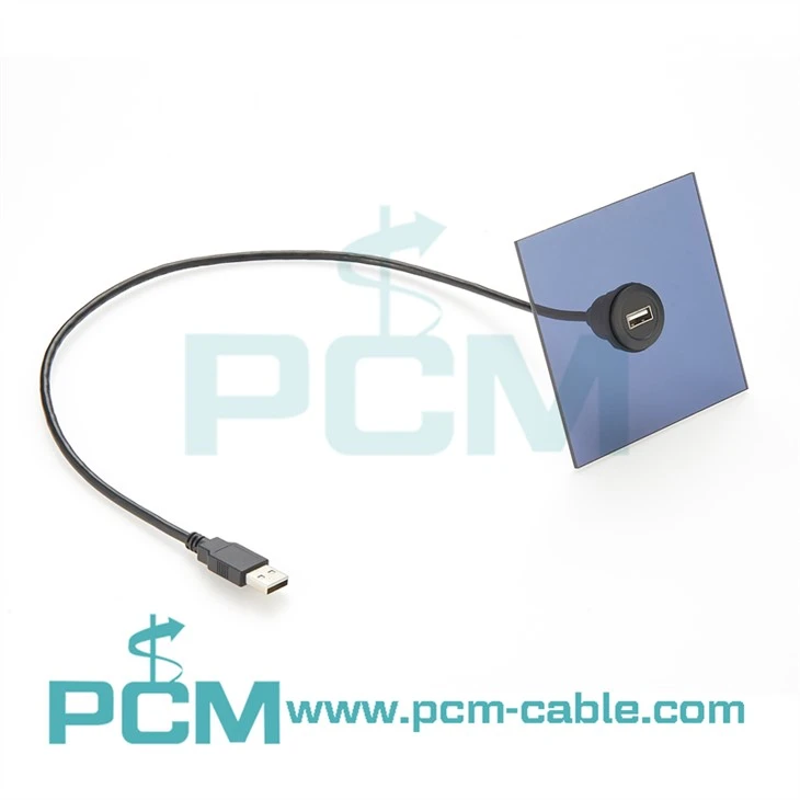 car flush mount dash mount usb cable