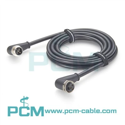 7/8 "3-Pin Right Angle Extension Cable
