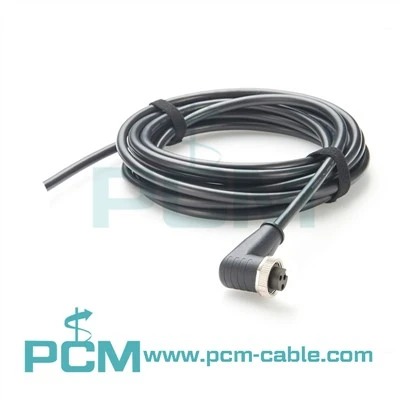 7/8 "Pin Poj Niam Txoj Cai 3 Pin Los Qhib Kawg Cable