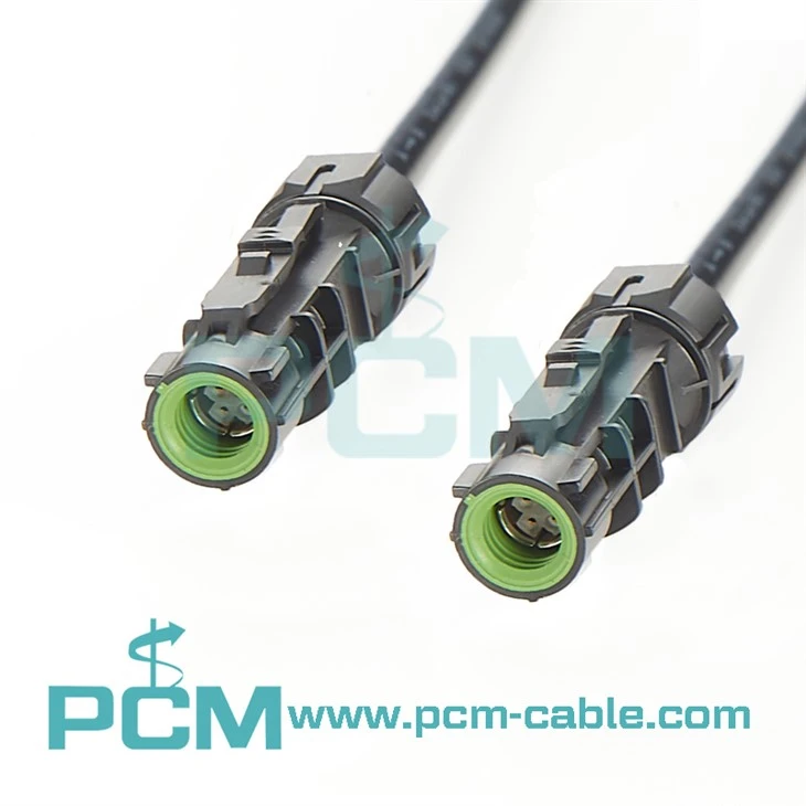 Waterproof Fakra HSD 4 Pin Cable Assembly LVDS