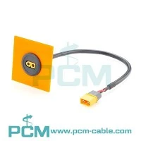 XT60 Vaj Huam Sib Luag Mount Cable