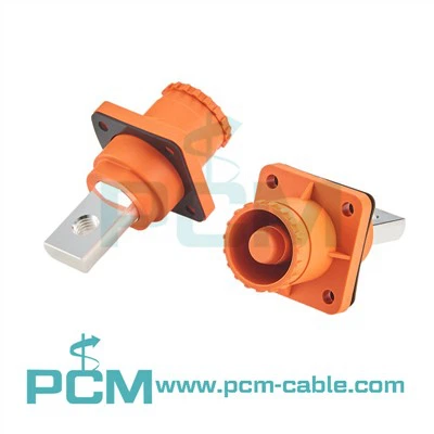 High Voltage 12mm Poj Niam Zog Cia Connector Socket 350A Txiv kab ntxwv