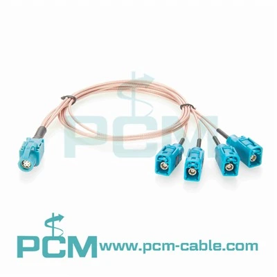 RF Cable Sib Tham HSD rau 4 Fakra Splitter Cable