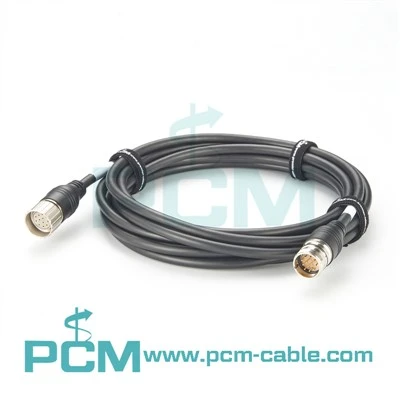 Torsion Resistant M23 12-Pin Extension Cable Rau Industrial Automation
